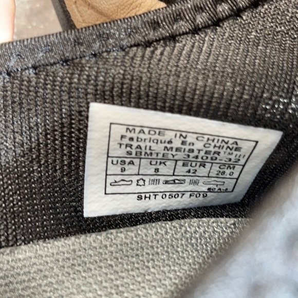 Xiang Guan Trail Meister 3 Black/Red Size 9m - Picture 8 of 9